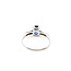 Ring Engagement 0.09ctw Round Diamonds GIA Report: 2235209692 1.64ct Blue Sapphire 14kw 1.7mm Sz7.5 2.6g 226020064