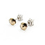 Earrings Studs .75ctw Princess Diamonds 14kw 1.2g 225060032