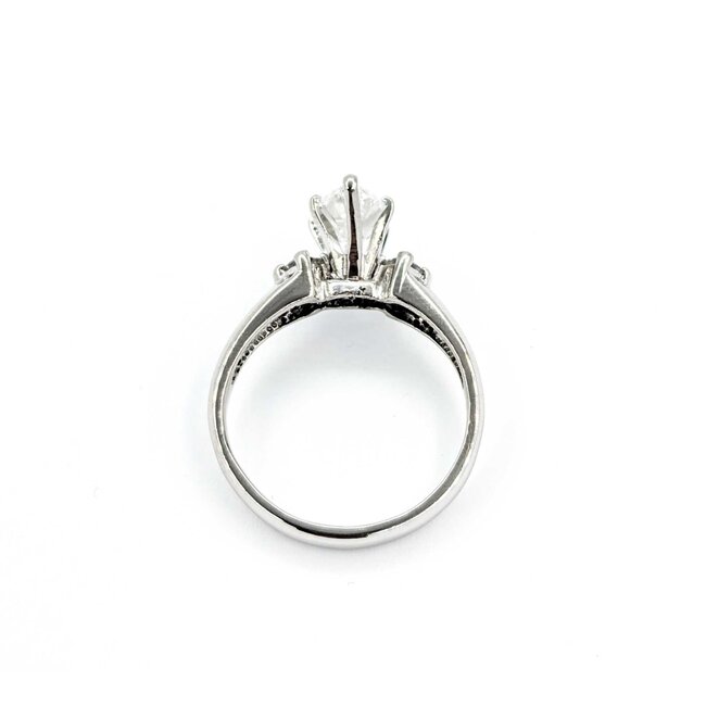 Ring Engagement 3 Stone 1.52ct Marquise Diamond .32ctw Diamonds Platinum sz7.5 224120300