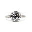 Ring Hidden Halo 3.09ct Lab Grown Diamond IGI: 743571390 0.75ctw Near Colorless Diamonds 18kw 2.6mm Sz6.5 6g 125120088