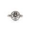 Ring Split Halo 2.00ct Round Lab Grown Diamonds .78ctw Lab Grown Diamonds 14kw 2.25mm Sz7 5.12g 125090098