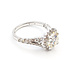 Ring Split Halo 2.00ct Round Lab Grown Diamonds .78ctw Lab Grown Diamonds 14kw 2.25mm Sz7 5.12g 125090098