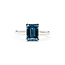 Ring 2.40ct Blue Emerald Lab Grown Diamonds 14kw 2.4mm Sz6.5 3.74g 125090092