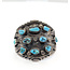 Bracelet Native "PH" Cuff Turquoise Sterling 2" 6.5" 64g 226020032
