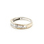 Rings Bridal 1.00ctw Baguette Diamonds 14kw 4.6mm Sz7 2.7g 226020029