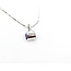 Pendant Drop .55ct Purple Amethyst 14kw 10x6mm 18" 1.73g 226020028