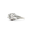Ring Filigree Vintage 1.00ct Round Lab Grown Diamond  IGI: 758508439 18kw Sz6.5 2.2g 126020007