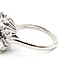 Ring Cocktail Ballerina 0.84ctw Round Diamonds GIA Report: 2235795301 1ct Red Ruby Platinum 13x13mm Sz6 10.18g 226020051
