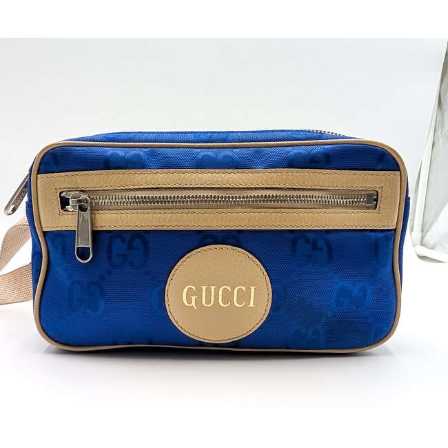 Belt Bag Gucci Off The Grid Blue Nylon 126025028