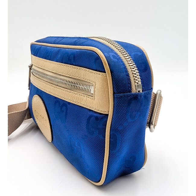Belt Bag Gucci Off The Grid Blue Nylon 126025028