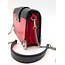 Crossbody Prada Cahier Saffiano Trimmed Calf Red & Black 126025027