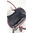 Handbag Prada Double Cuir Saffiano Small Black & Red 126025022