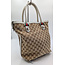 Handbag Gucci Sherryline Tote Canvas White Leather 126025021