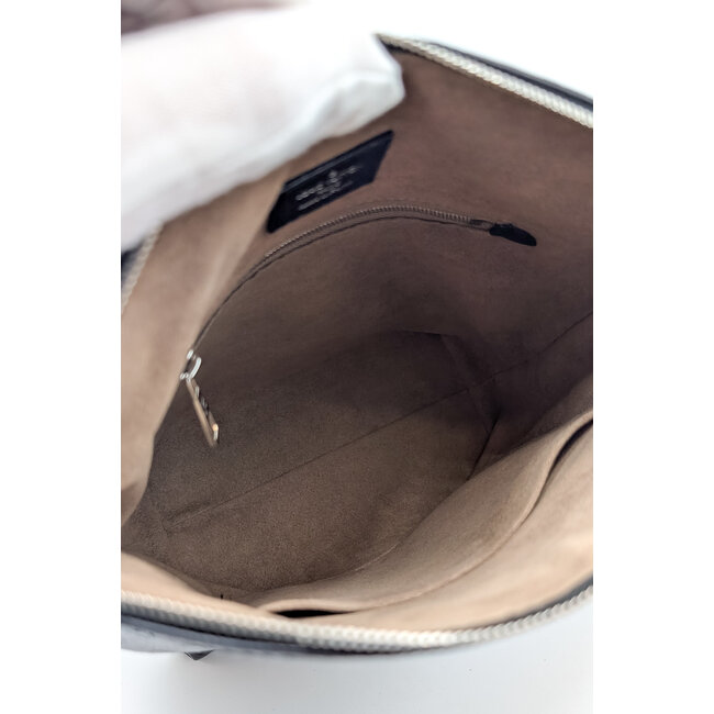 Handbag Gucci Sherryline Tote Canvas White Leather 126025021