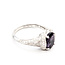Ring Milgrain 0.48ctw Round Diamonds GIA Report: 2231837867 2.25ct No-Heat Pinkish Purple Spinel Platinum 9mm Sz6.5 5.4g 226030028