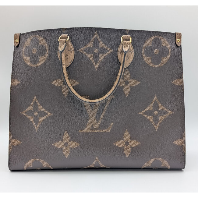 Handbag Louis Vuitton Onthego GM Monogram Reverse Monogram 126025033