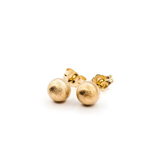 Earrings Ball Stud 14ky 6mm .97g 226022007