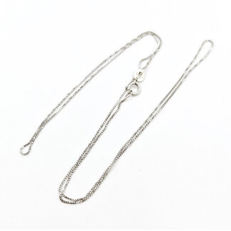 Necklace Box Link 14kw .6mm 18" 1.26g 226022011