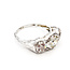 Ring Filigree 3-Stone 1.35ctw Mine Cut Diamonds 18kw Sz6 2.6g 126020058
