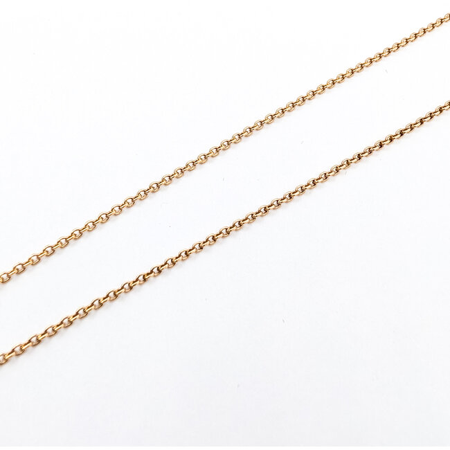 Necklace Rolo 10kr 1.6mm 16" 2.6g 226022002