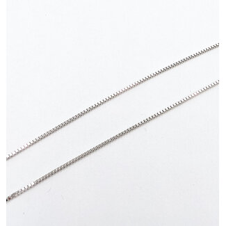 Necklace Box Link 14kw .75mm 18" 1.75g 226022015