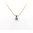 Pendant Solitaire S-Link .25ct Round Diamond 14ky 9x4mm 17.5" 1.68g 226020075