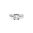 Ring Mid Century 1.04ct Round Diamond .12ctw Diamonds Platinum Sz8 3.5g 126020059