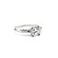 Ring Mid Century 1.04ct Round Diamond .12ctw Diamonds Platinum Sz8 3.5g 126020059