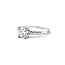 Ring Mid Century 1.04ct Round Diamond .12ctw Diamonds Platinum Sz8 3.5g 126020059