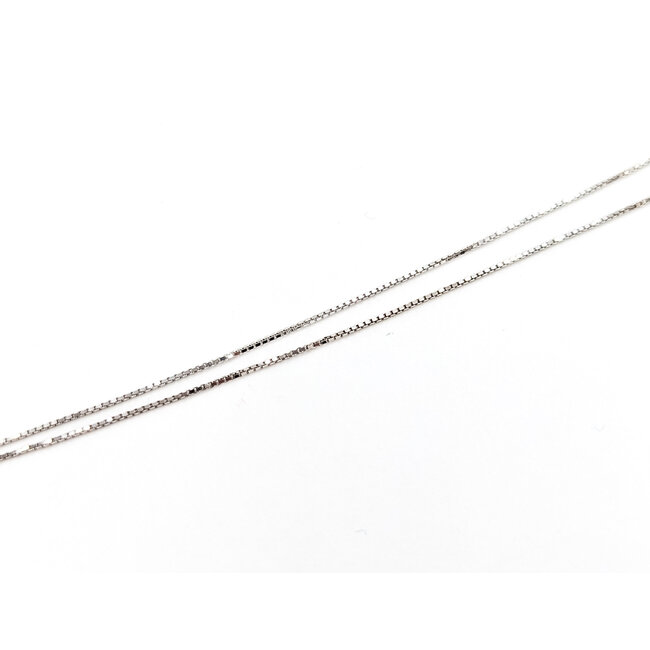 Necklace Box Link 10kw .6mm 18" .97g 226022009