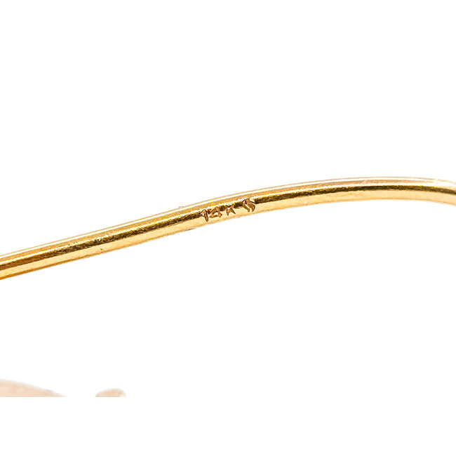 Earrings French Hook 11x9mm Dublet Opal 14kr 1x.6" 4.85g 226020074