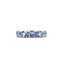 Ring Eternity Pastel 7.93ct Blue Sapphire 14kw 4.8mm Sz5.5 7.27g 226020046
