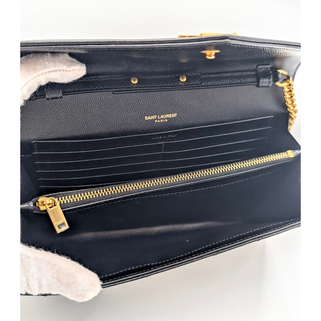 Handbag YSL Classic Cassandre Chain Wallet Grain de Poudre Leather 126035003