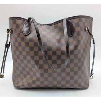 Handbag Louis Vuitton Neverfull MM Damier 126035004