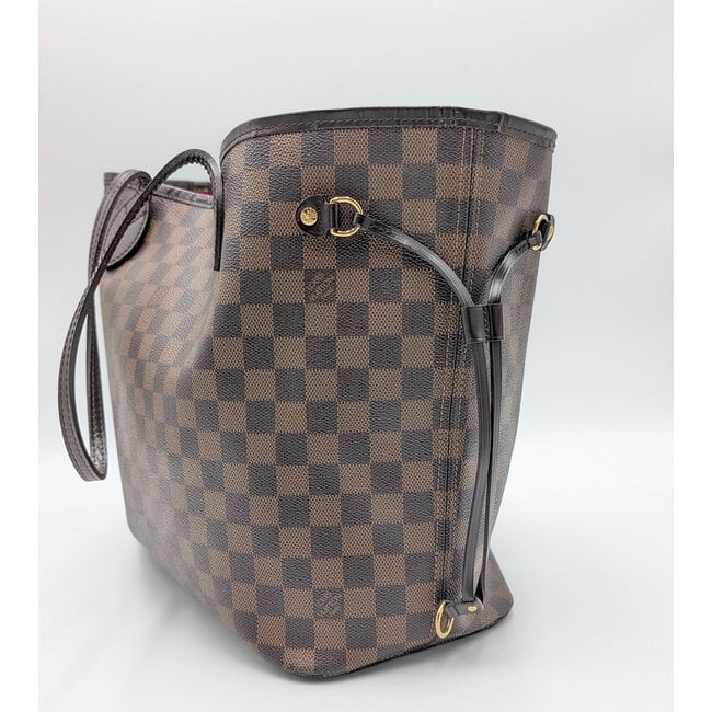 Handbag Louis Vuitton Neverfull MM Damier 126035004