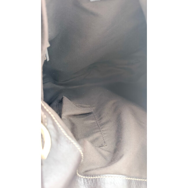 Handbag Gucci Indy Hobo Medium Beige Canvas 126035005