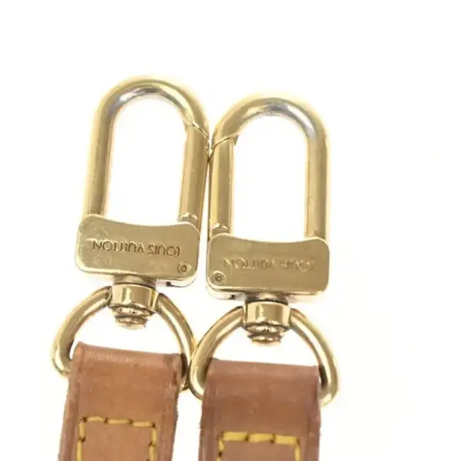 Strap Louis Vuitton Brown Leather 36" 126035052