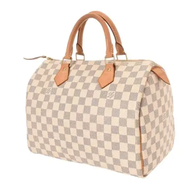Handbag Louis Vuitton Damier Azur Speedy 35 126035018
