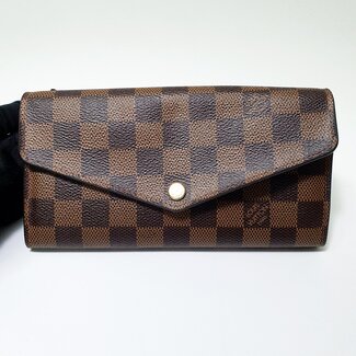 Wallet Louis Vuitton Sarah Damier Ebene Wallet It 126035036