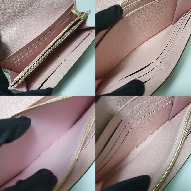 Wallet Louis Vuitton Sarah Damier Ebene Wallet It 126035036