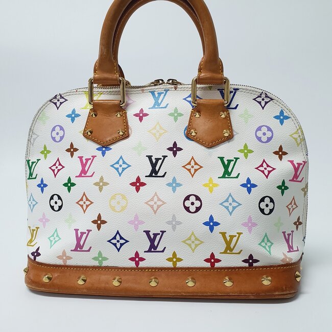 Handbag Louis Vuitton Alma Monogram PM Multicolor Murakami 126035037