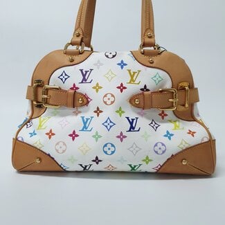 Handbag Louis Vuitton Claudia Monogram Multicolor Murakami 126035022