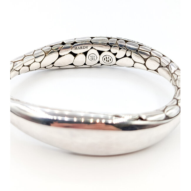 Bracelet John Hardy 6ctw Black Sapphire 925 14mm 7.25" 42.38g 226030043