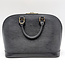 Handbag Louis Vuitton Alma Black Epi Leather W/Strap 126035044