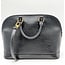 Handbag Louis Vuitton Alma Black Epi Leather W/Strap 126035044
