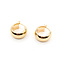 Earrings Huggie 14ky 7.3mm 1.56g 126022023