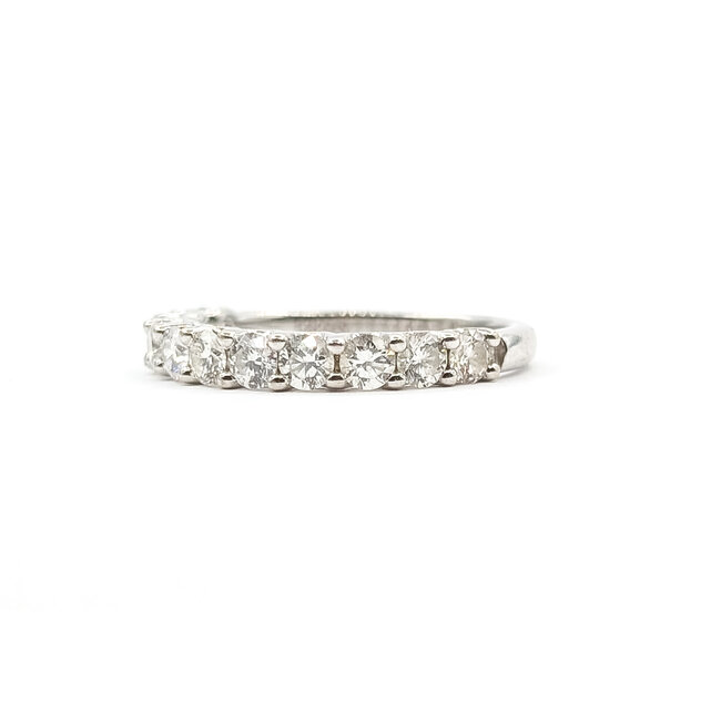 Ring Stackable .88ctw Round Diamonds 14kw sz6.5 124030452