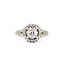 Ring Halo Split Shank 1.43ctw (.70ct Center) Oval Diamond 14kw 2.5mm Sz6 4.09g 226030040