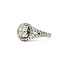 Ring Halo Split Shank 1.43ctw (.70ct Center) Oval Diamond 14kw 2.5mm Sz6 4.09g 226030040