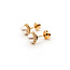 Earrings Stud 5.5mm Pinkish Pearl 14ky 8mm 1.81g 126030019